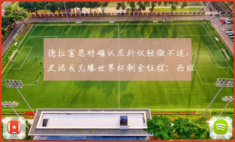 德拉富恩特确认尼科仅轻微不适，皮诺或无缘世界杯剩余征程：西班牙队阵容解析